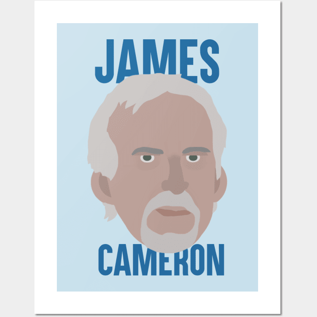 James Cameron Head Wall Art by JorisLAQ